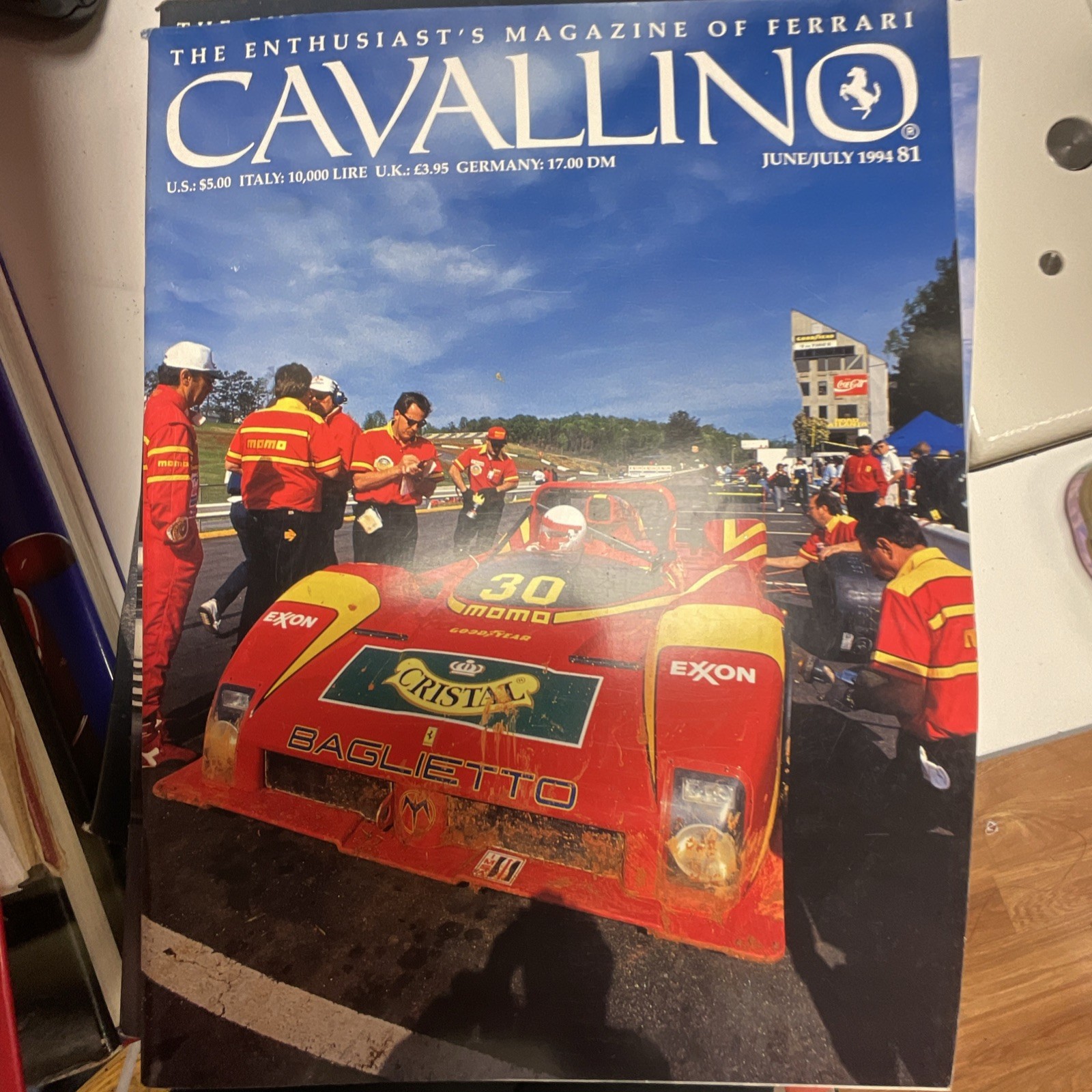 Cavallino The Journal of Ferrari History No.81 June/July 1994 Magazine