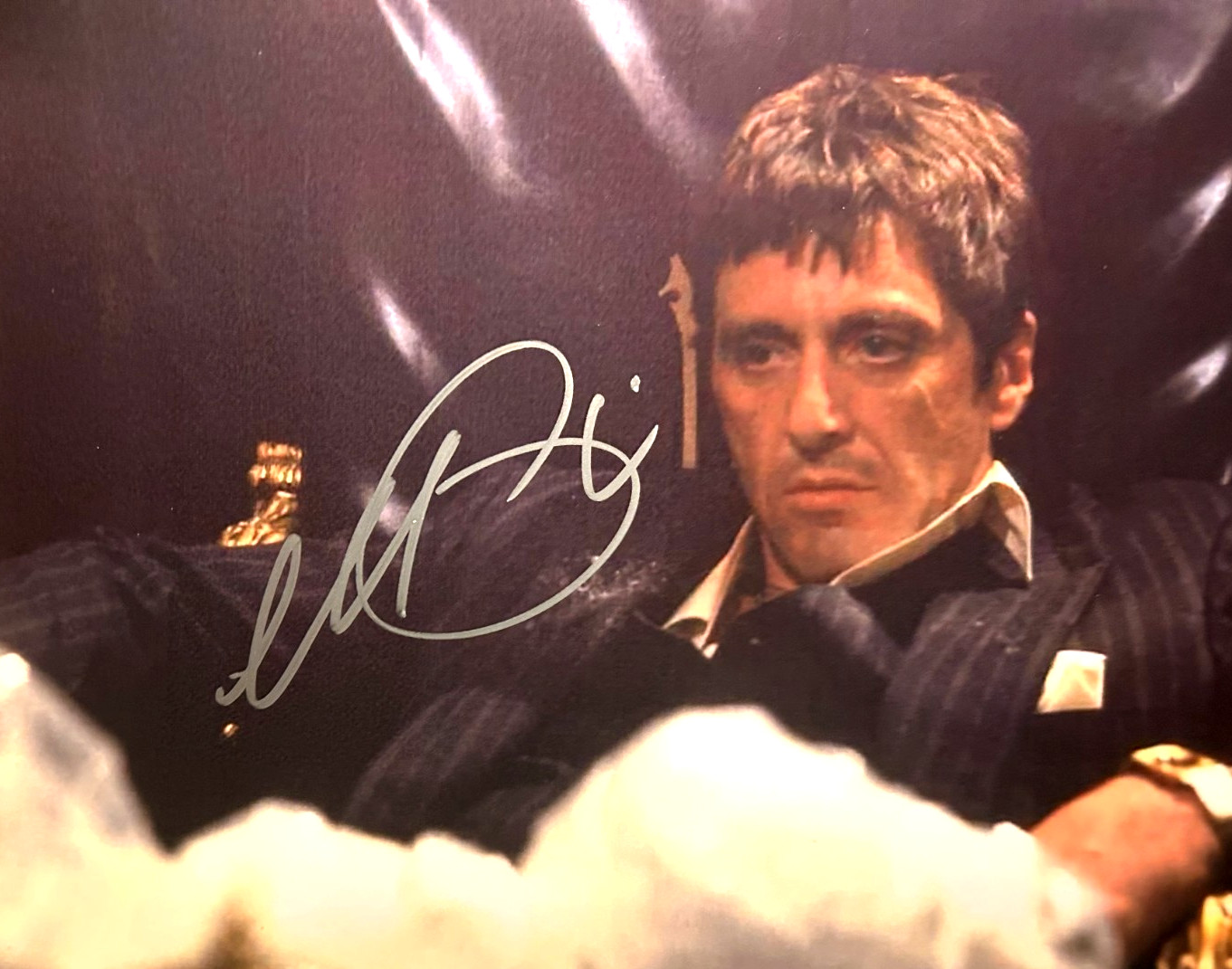 AL PACINO Signed SCARFACE 8x10\
