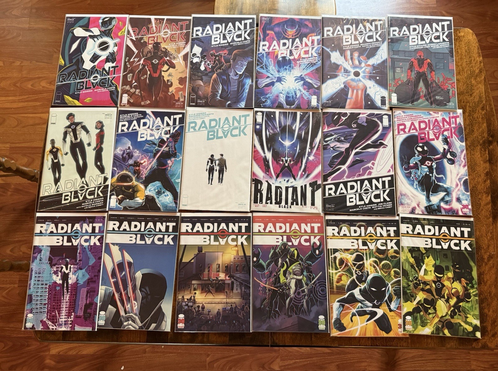 Radiant Black #1-24 Complete NM Kyle Higgins Image Comics All Cover A/1 Variant