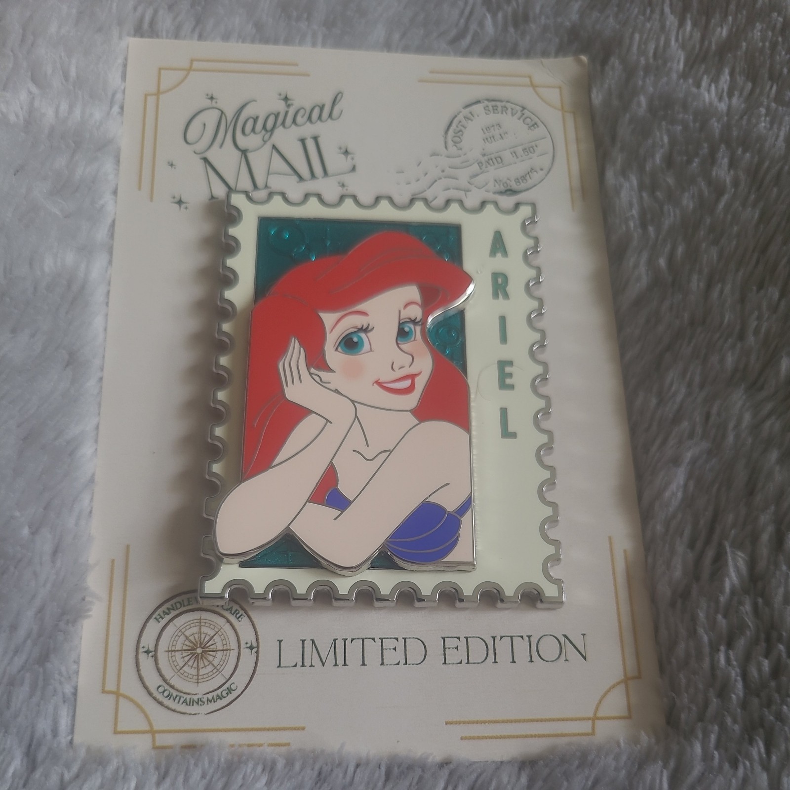Ariel Stamp Pin Fantasy LE 100 SOLD OUT (Magical Trends fl)