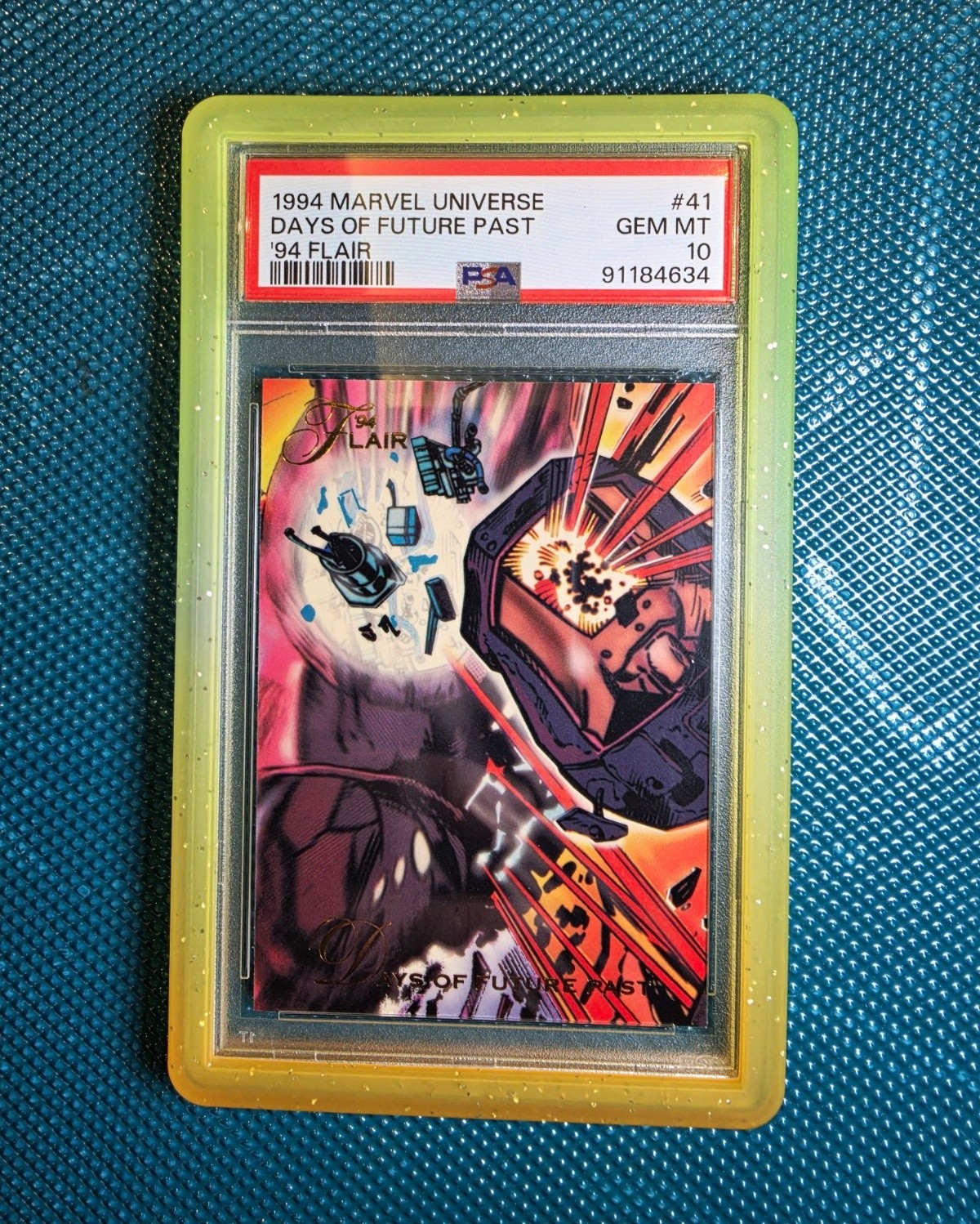 1994 Marvel Universe \'94 Flair Days of Future Past #41 Magneto PSA 10 1994 Marvel Universe \'94 Flair Days of Future Past #41 Magneto PSA 10