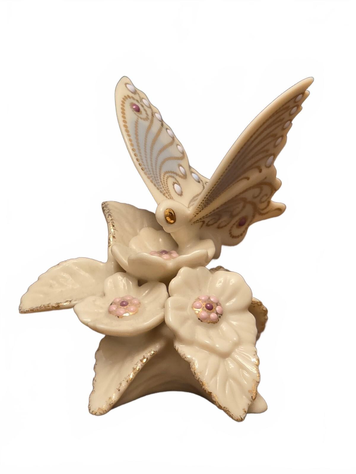 Vintage Lenox Whisper of Spring Secret Garden Miniature Figurine 24k Gold Trim Vintage Lenox Whisper of Spring Secret Garden Miniature Figurine 24k Gold Trim