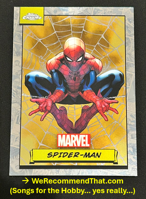 2024 Topps Chrome Marvel Spider-Man #1 Base