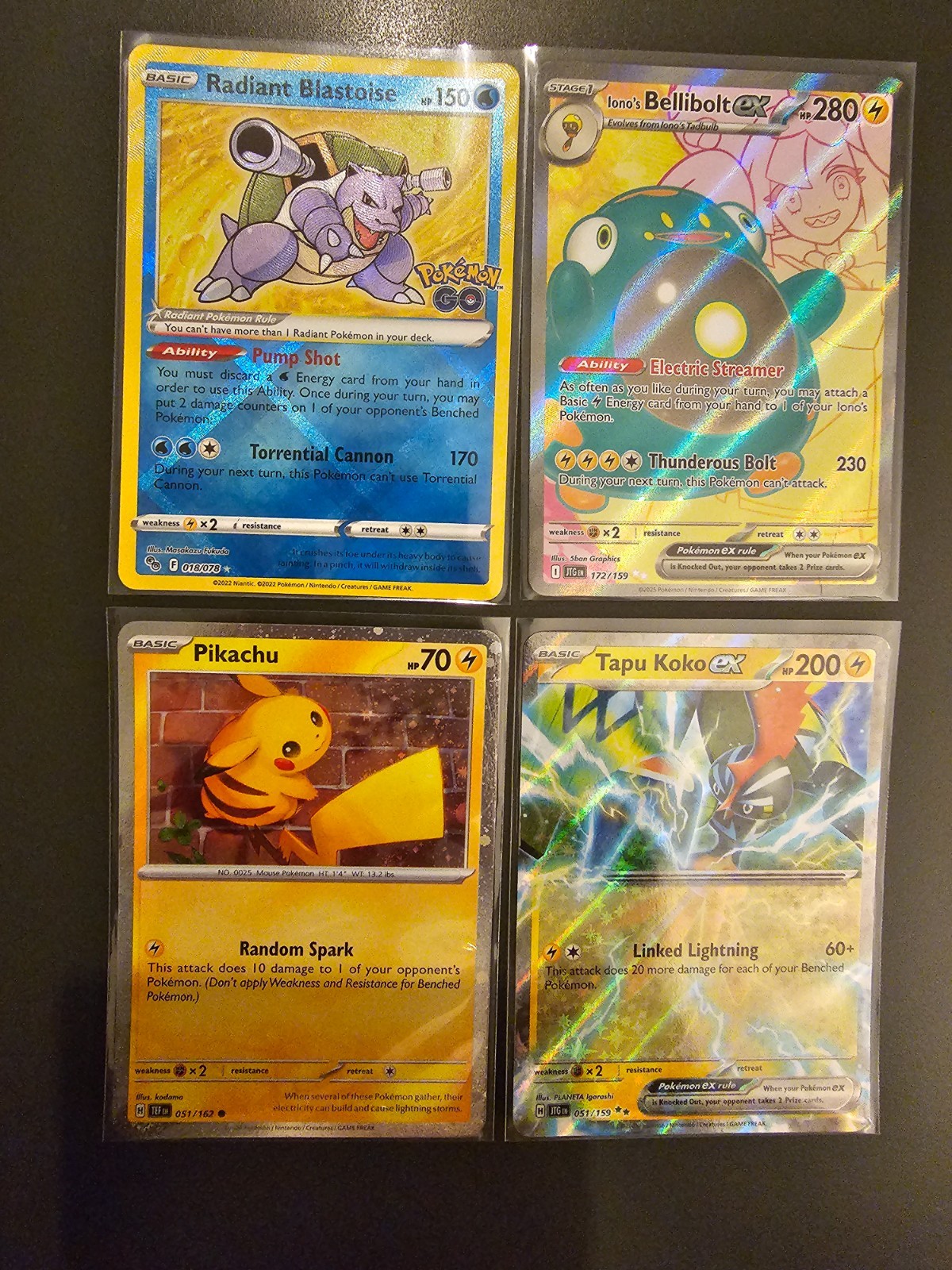 Pokemon cards bundle, holo, shiny, ultra rare, rare, ex