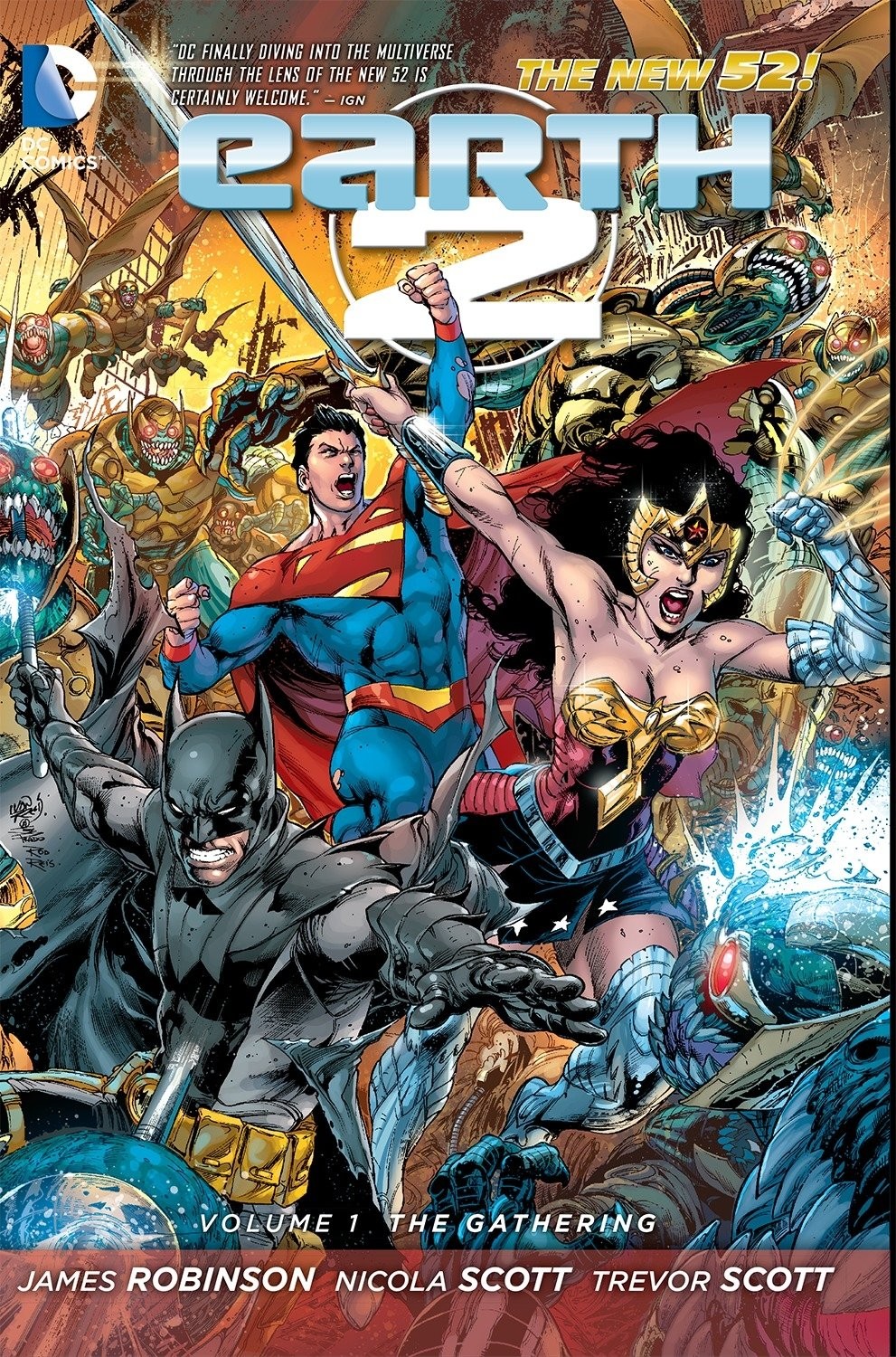 Earth 2 Vol. 1: The Gathering (The New 52) Earth 2 Vol. 1: The Gathering (The New 52)