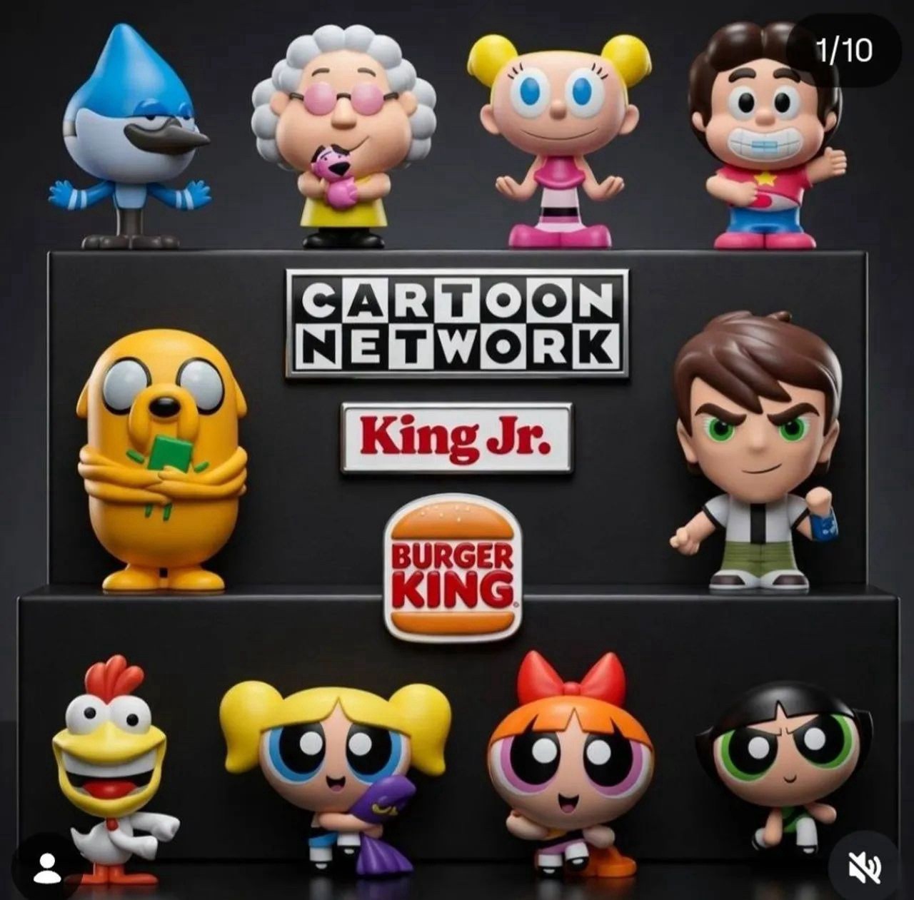 Burger King 2026 Cartoon Network CN Collection 10x Collectibles Sealed Exclusive