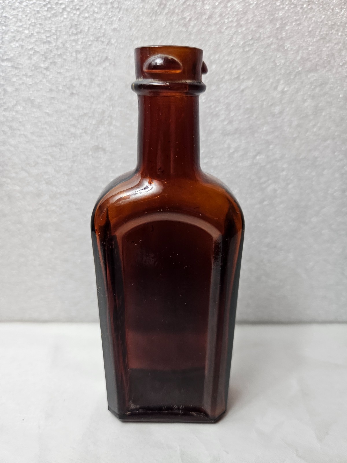 Antique Bottles: Piso\'s Trade Mark ~ 1890\'s Amber Medicine Bottle ~ Piso\'s Cure 