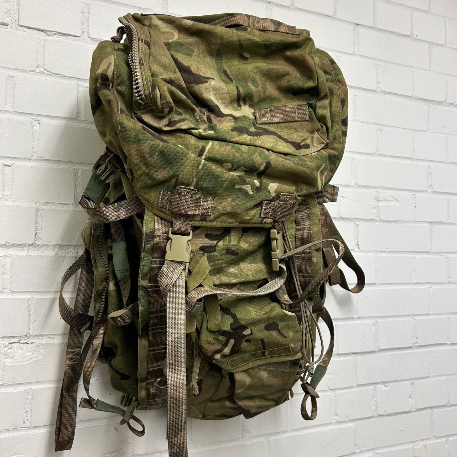 MTP LONG RUCKSACK - Long Frame Bergen, Convoluted Backpack Bag , British Army MTP LONG RUCKSACK - Long Frame Bergen, Convoluted Backpack Bag , British Army