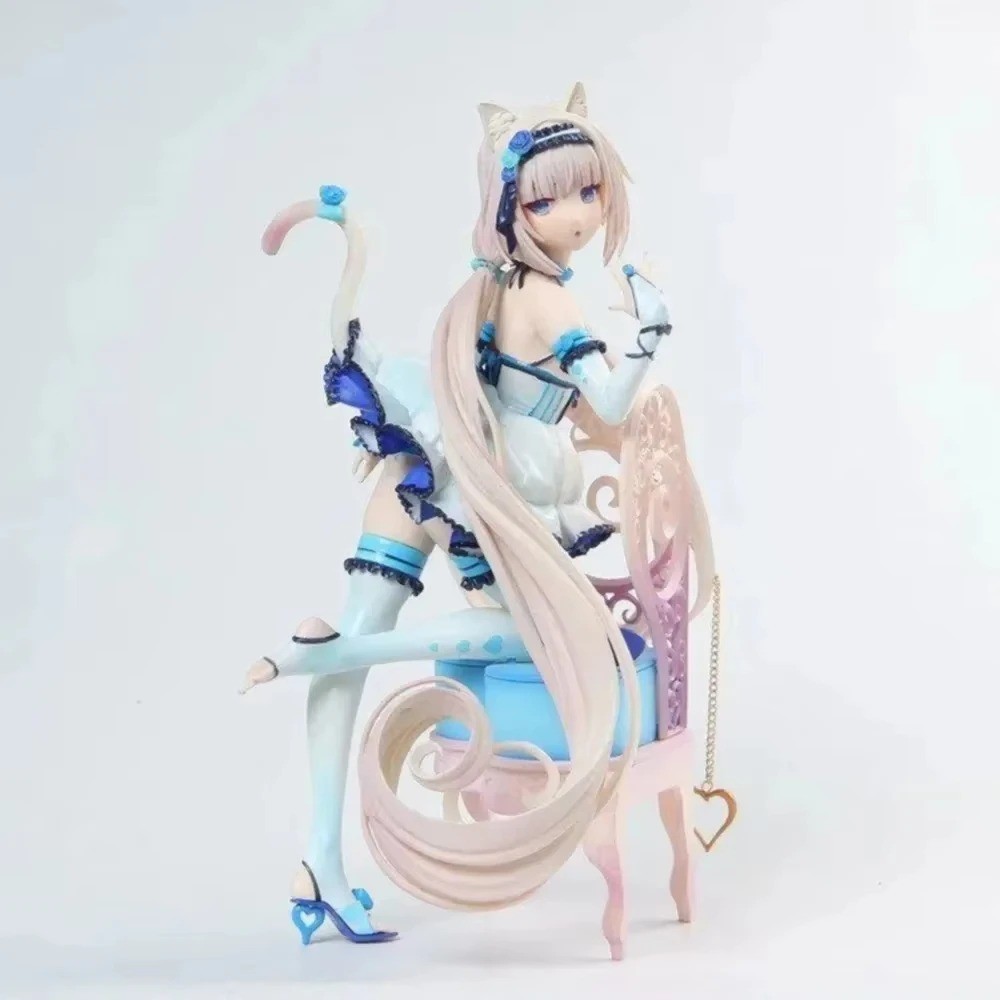 24cm Nekopara Chocolat Vanilla Anime Figure PVC Statue Model Desk Decor Toy Gift