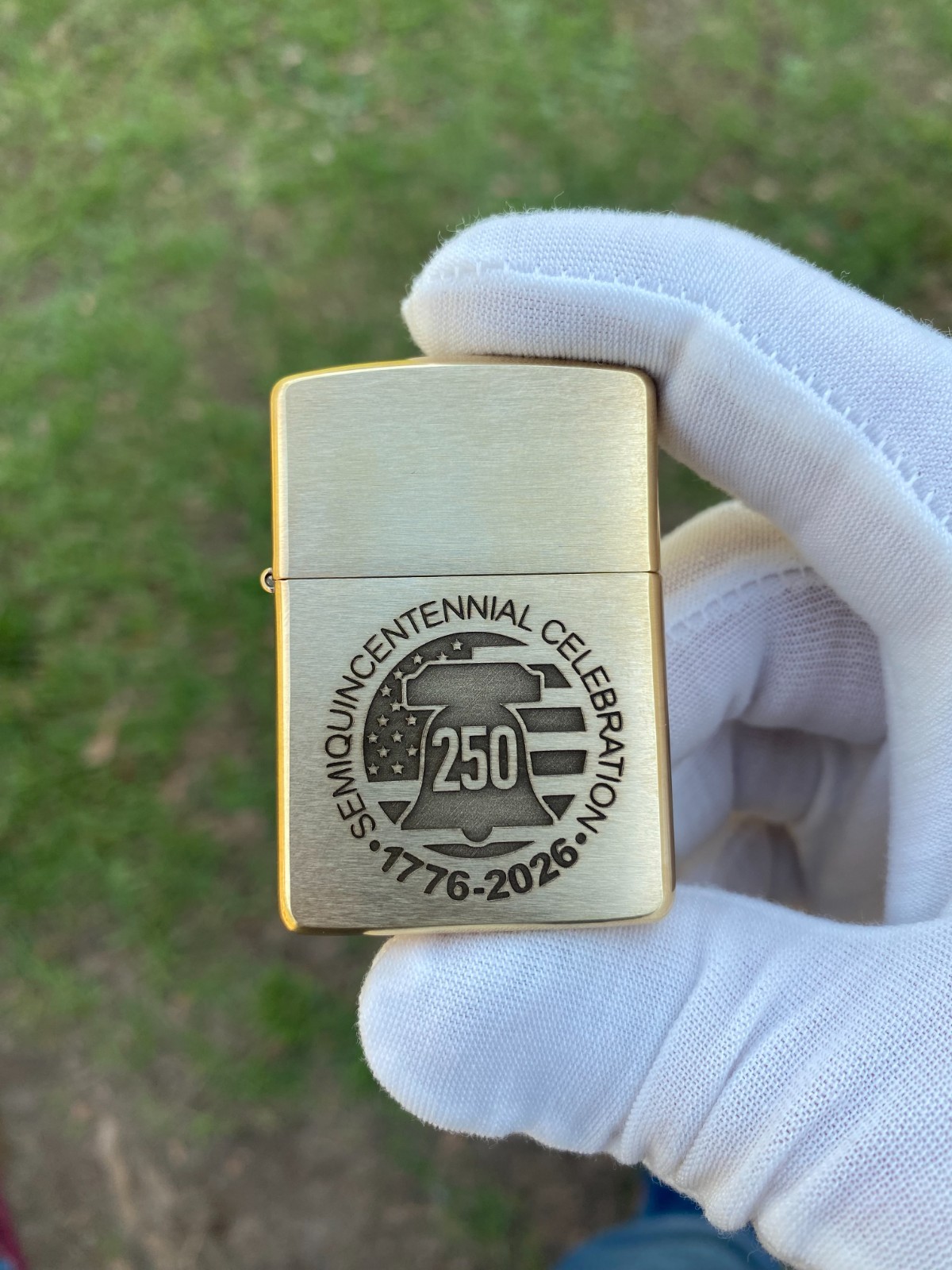 USA SEMIQUINCENTENIAL 1776-2026 | Solid Brass Zippo | Made In USA USA SEMIQUINCENTENIAL 1776-2026 | Solid Brass Zippo | Made In USA
