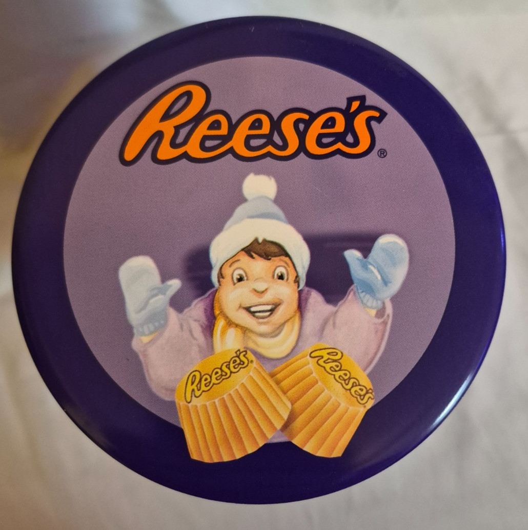 Vintage Reese's Holiday Classic Series Canister #9 - 1996 Hershey's Tin