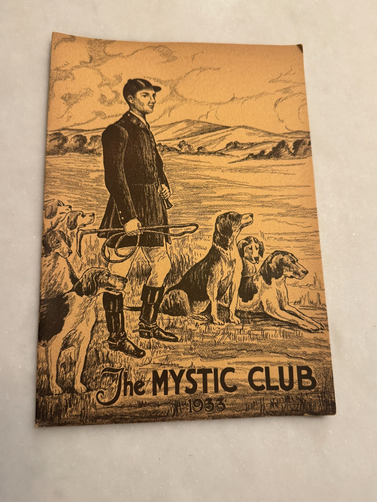 1933 The Mystic Club Ball program TMC  Mardi Gras Krewe Ball Favor
