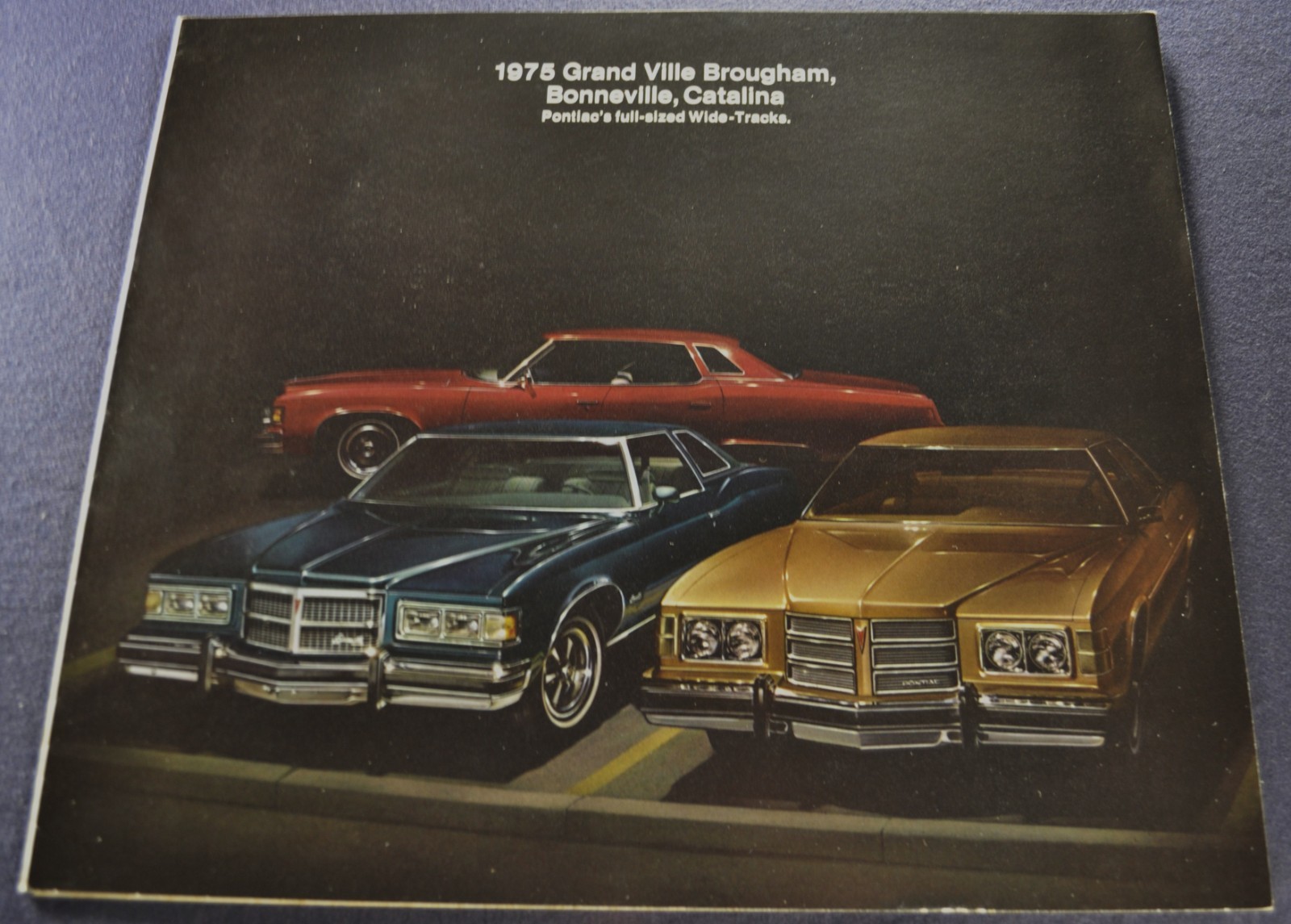 1975 Pontiac Brochure Grand Ville Bonneville Catalina Excellent Original 75 1975 Pontiac Brochure Grand Ville Bonneville Catalina Excellent Original 75