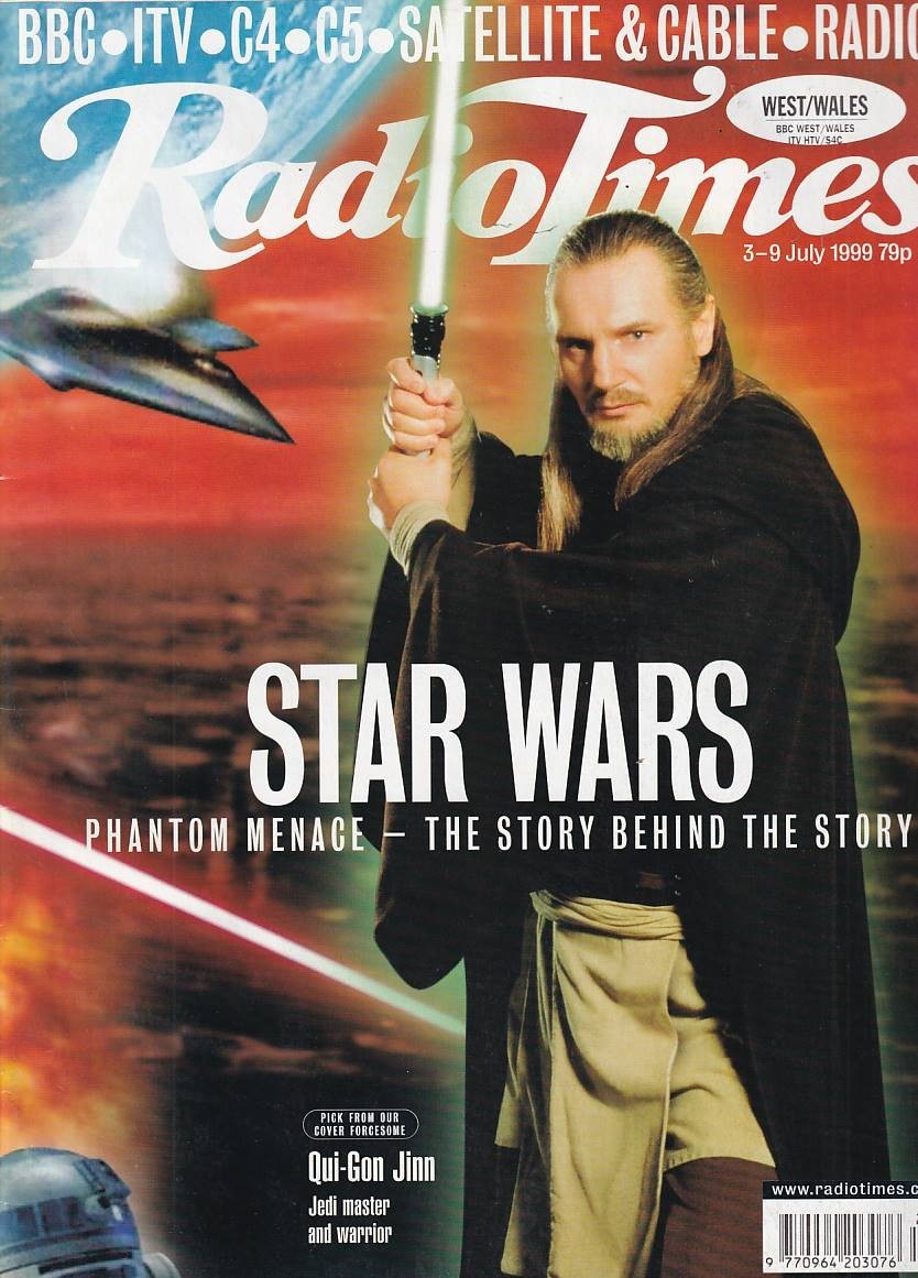 43098: BBC MAGAZINES RADIO TIMES #1999 VF Grade