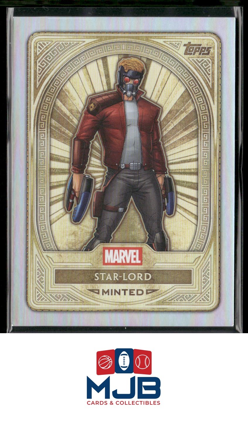 2025 Topps Mint Marvel Star-Lord Gold #85