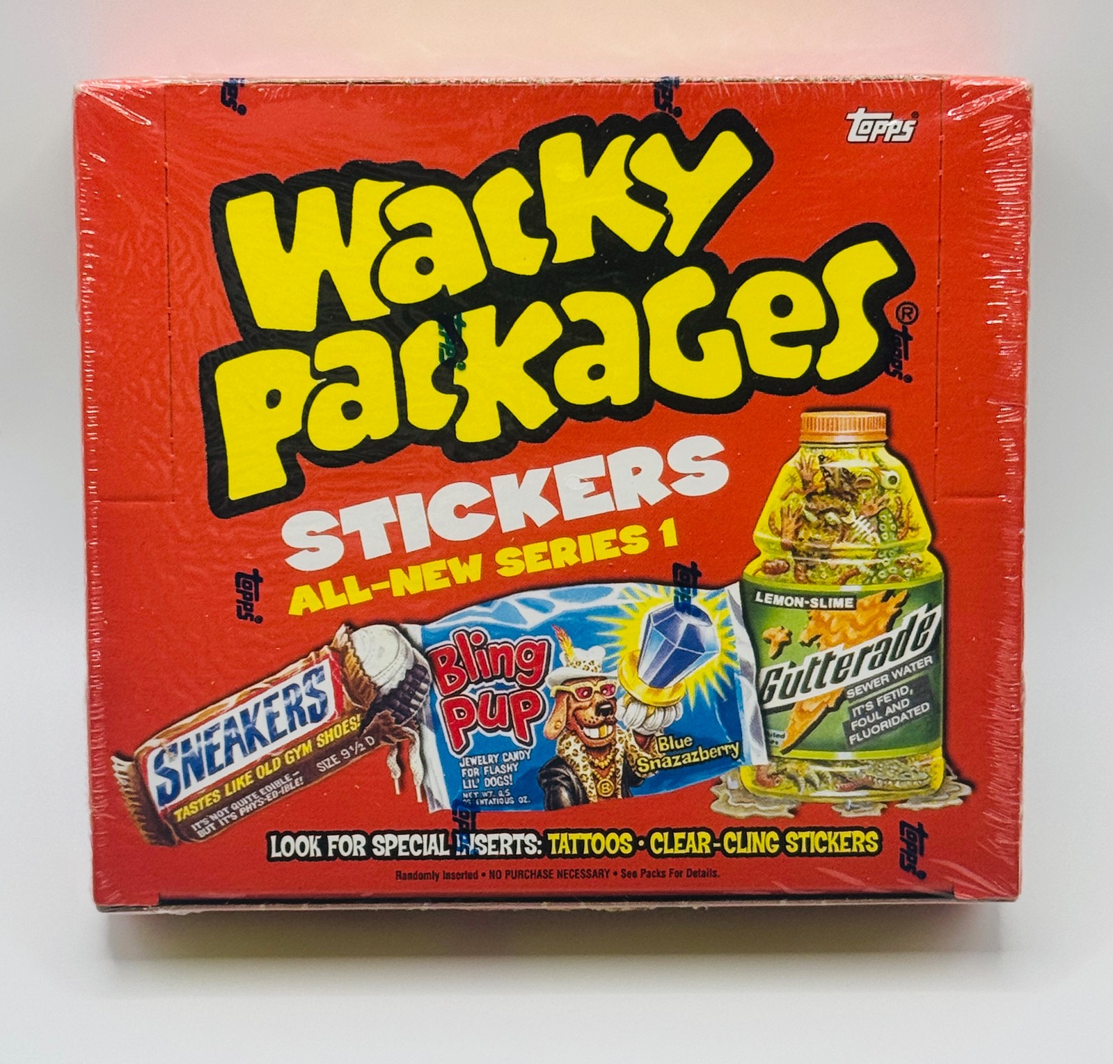 2004 Topps ANS1 (1st Series) Wacky Packages (Factory Sealed Box)(+Baggie)
