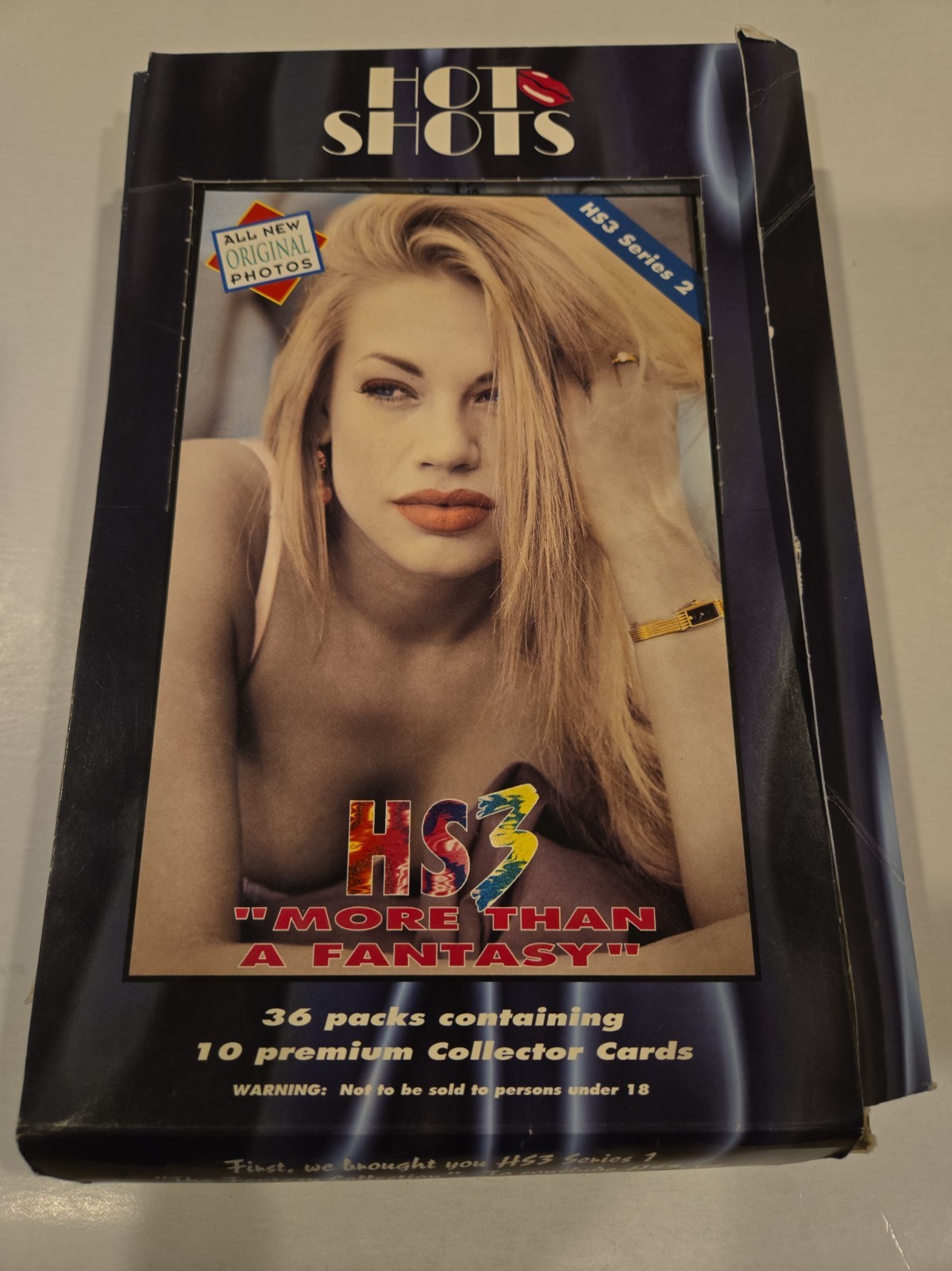 Vintage Hot Shots HS3 Series 2 Complete Sealed Box 36 Packs More Than A Fantasy Vintage Hot Shots HS3 Series 2 Complete Sealed Box 36 Packs More Than A Fantasy