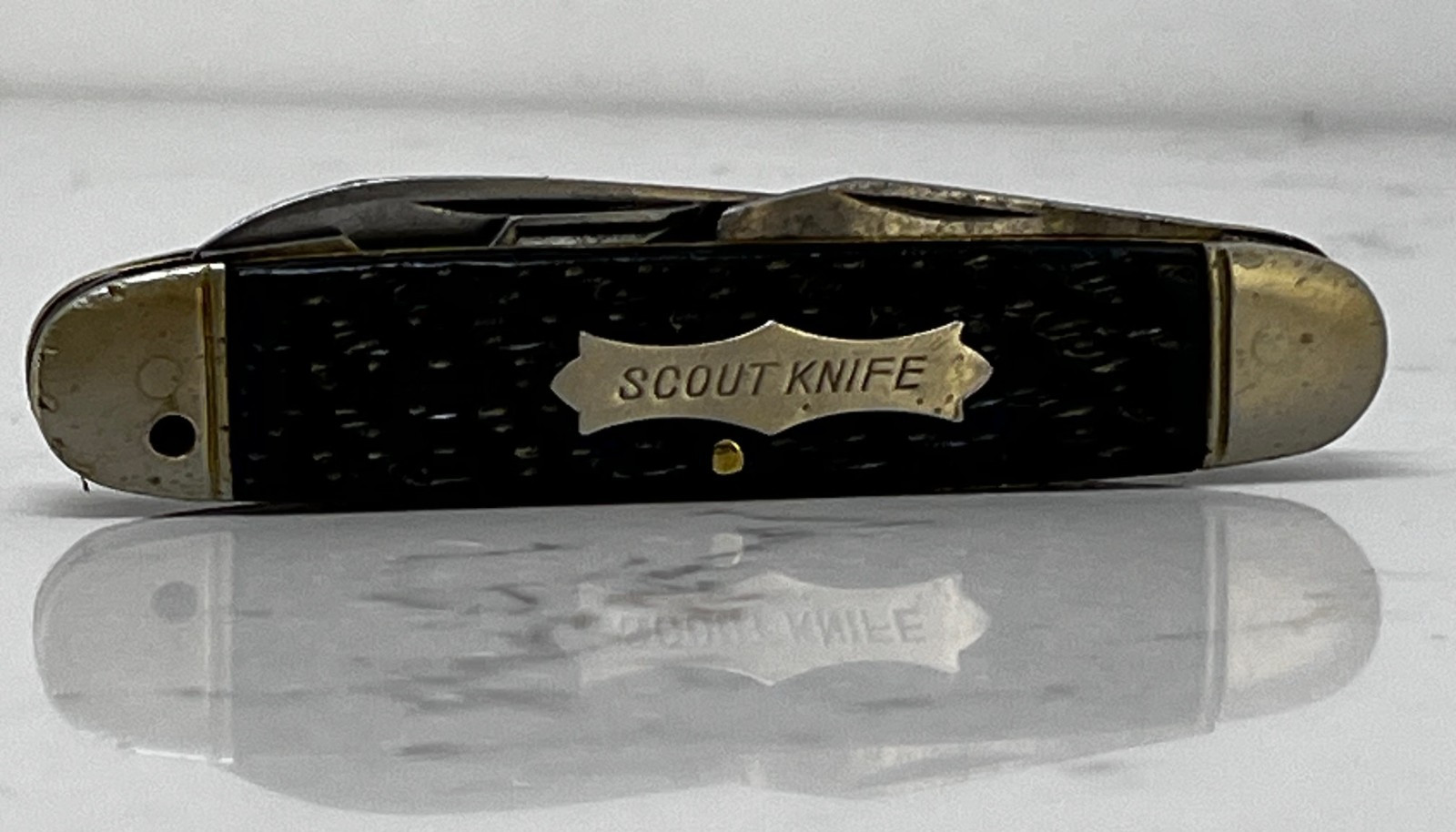 Vintage Camillus Cutlery Scout Pocket Knife 4 Blade Camillus NY