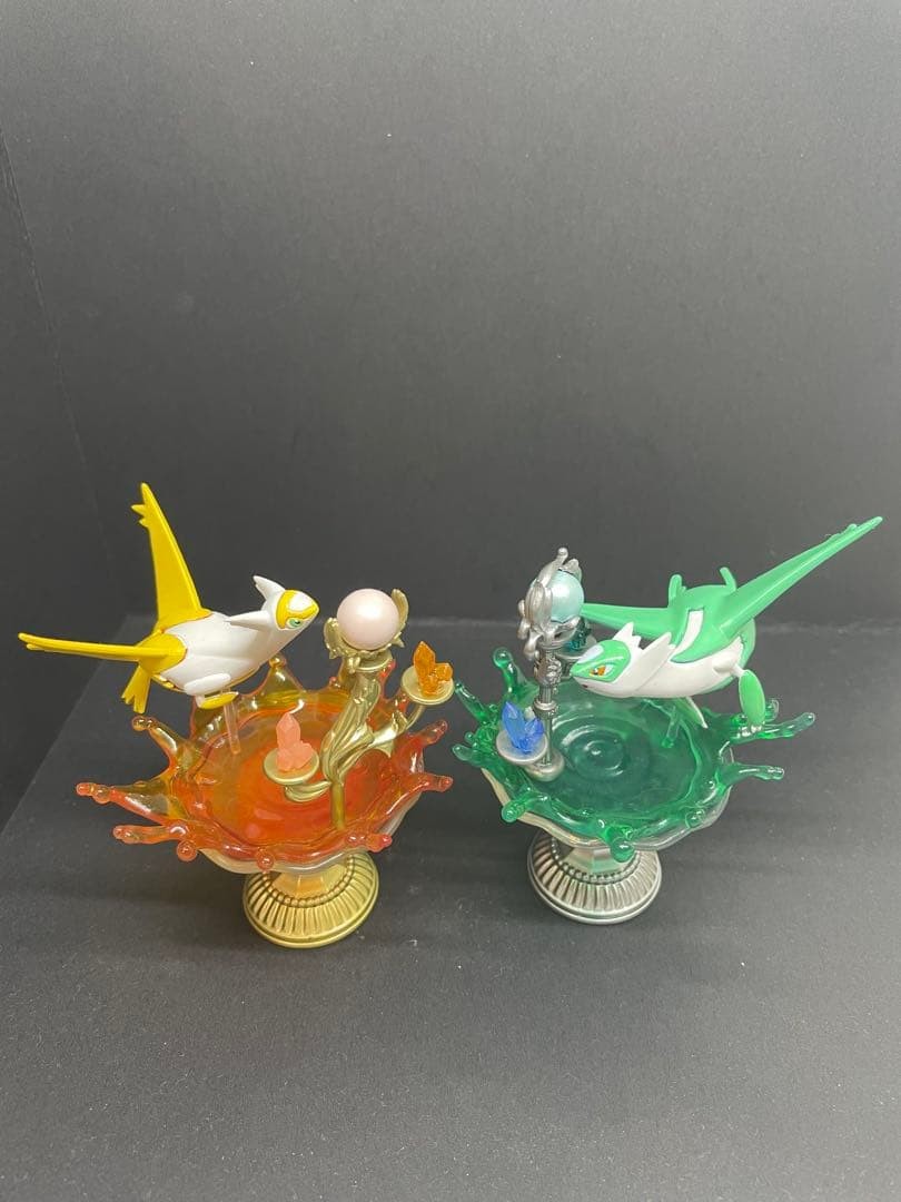 Re-Ment Pokemon Gemstone Shiny Latios Latias Figure Set Collectible 15+ Re-Ment Pokemon Gemstone Shiny Latios Latias Figure Set Collectible 15+
