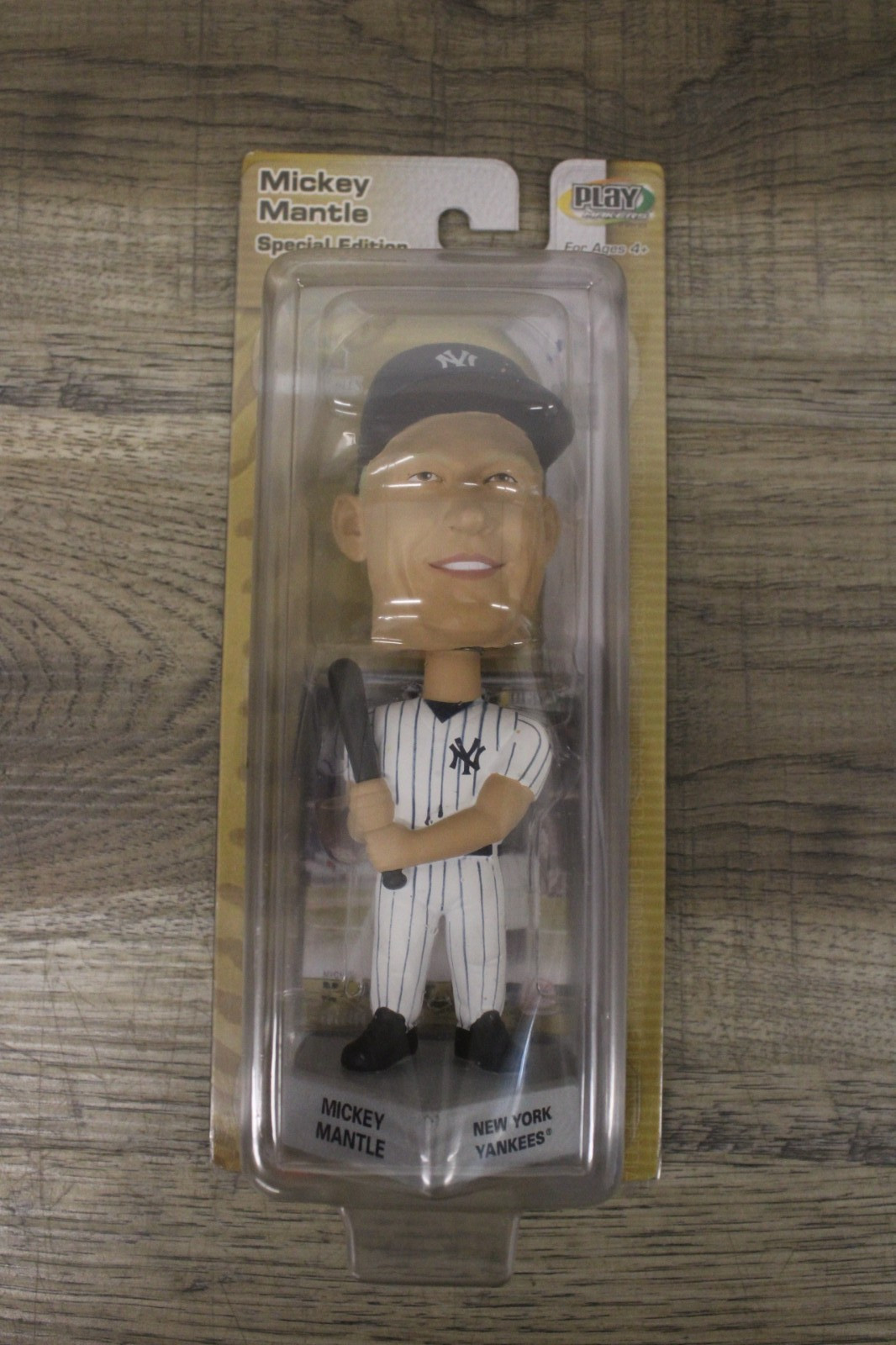 2003 Upper Deck Play Makers Mickey Mantle New York Yankees Bobblehead