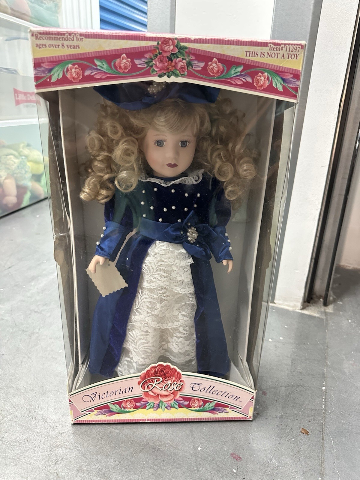  Victorian rose collection porcelain doll