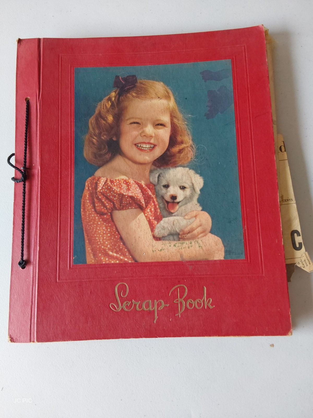 Vintage 1940s/50’s Scrapbook Album  baseball army photos Ephemera boy scouts