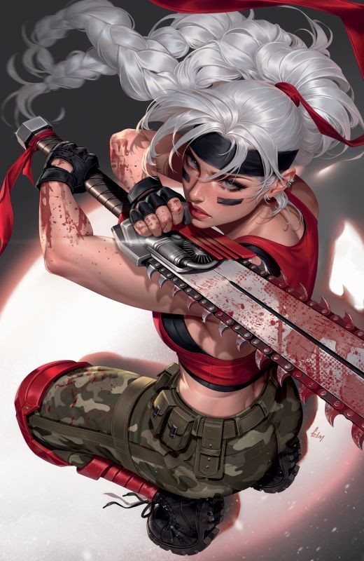 🔥 CHAINKATA #1 - FADIME YILDIRIM EXCLUSIVE VARIANT - WHITEDOGCOMICS