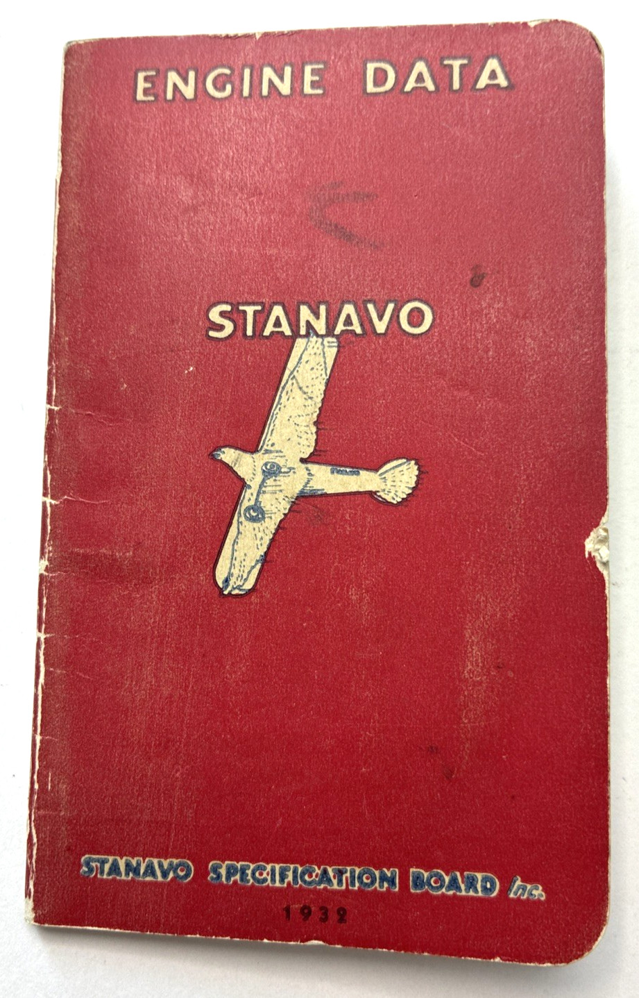 VTG 1932 Stanavo Aviation Engine Data Booklet 2.5x4.5, Gasoline Engine Oil Greas VTG 1932 Stanavo Aviation Engine Data Booklet 2.5x4.5, Gasoline Engine Oil Greas