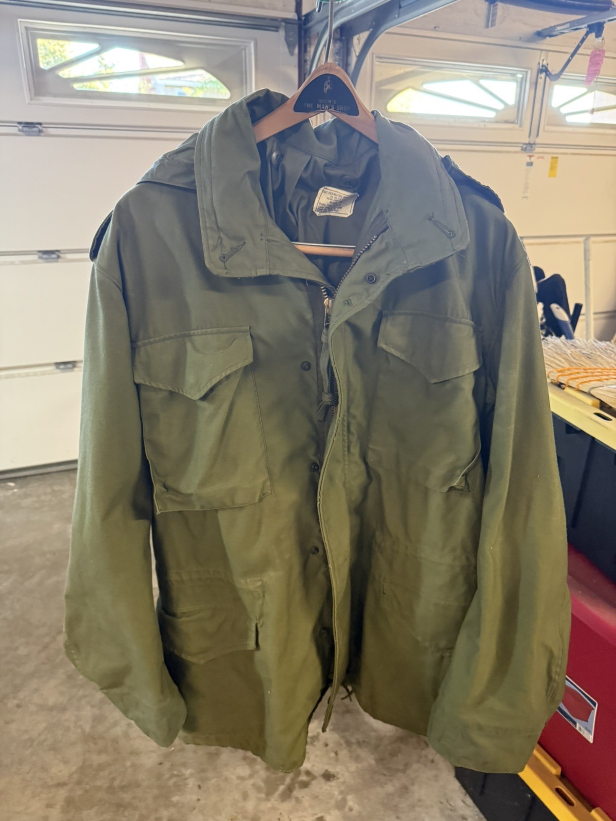 U.S.A.F/Army Vietnam Vintage Cold Weather Field Jacket. Medium Long. One Owner. U.S.A.F/Army Vietnam Vintage Cold Weather Field Jacket. Medium Long. One Owner.