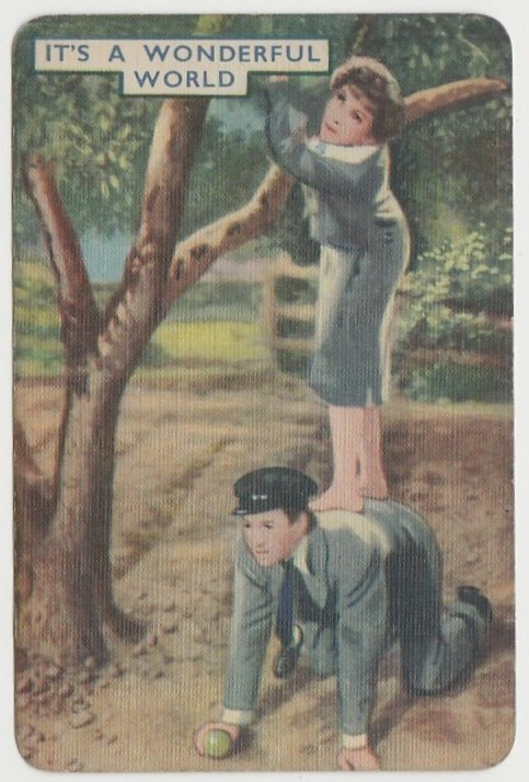 James Stewart + Claudette Colbert 1939 Film Fantasy Game Card - Wonderful #3