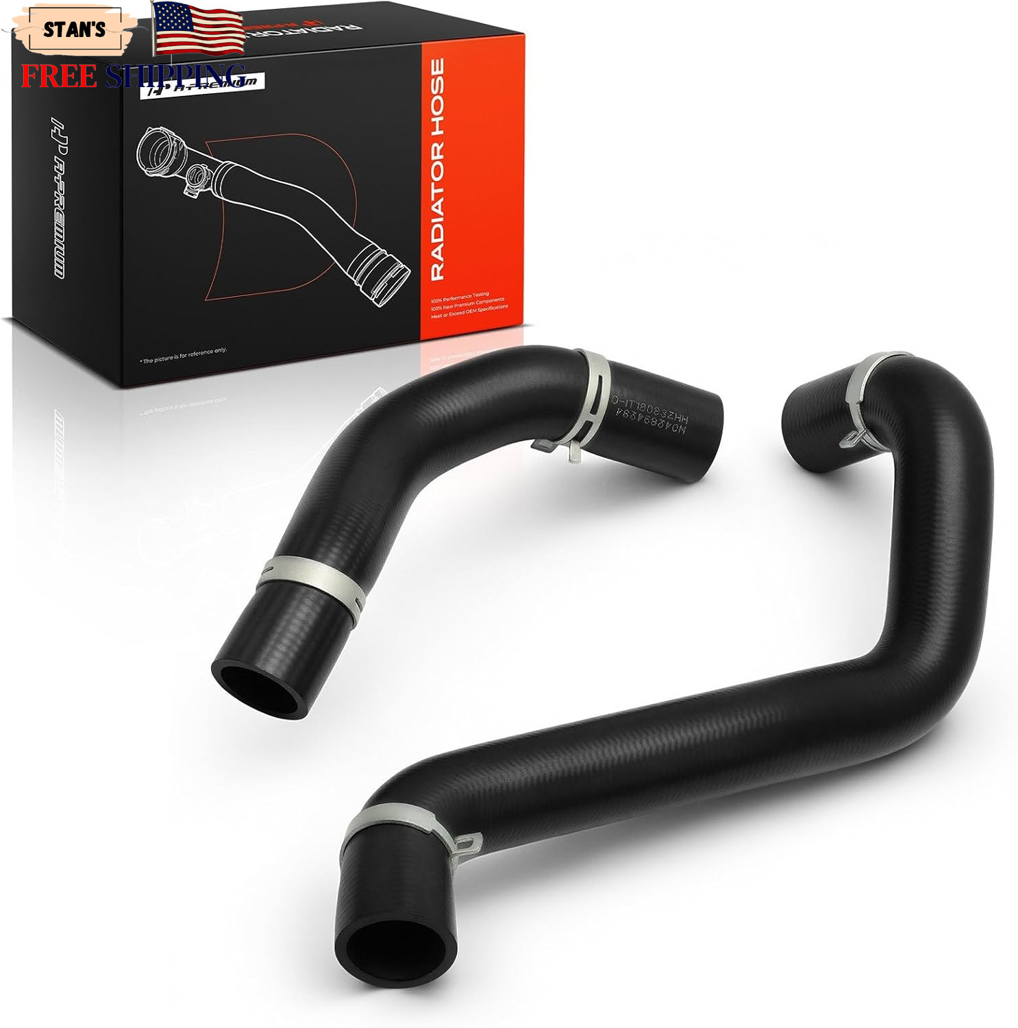 Upper and Lower Engine Radiator Coolant Hose  US...