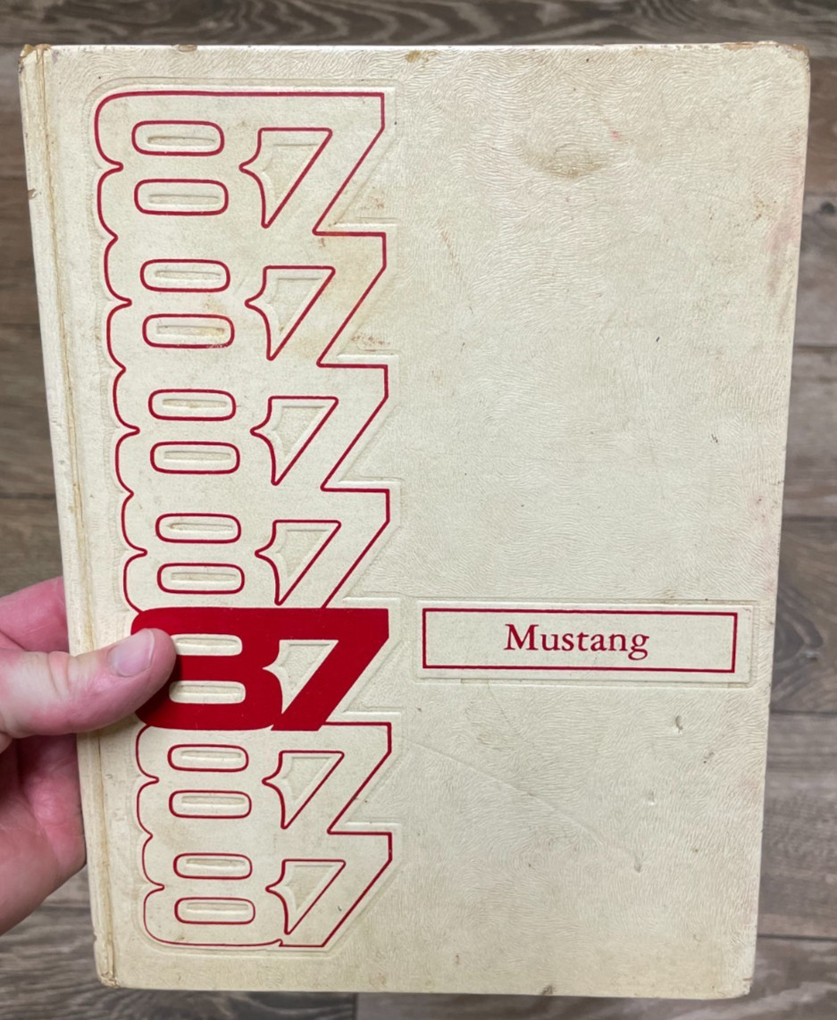 Mustang North Pemiscot Yearbook Wardell MO 1987