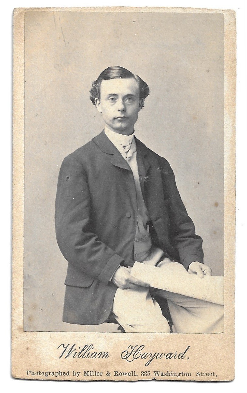 Vocalist Singer William Hayward CDV Photo Boston Mass
