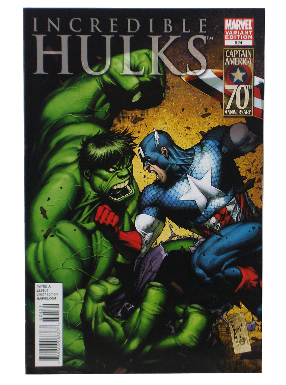 Incredible Hulks #624 Variant Edition 70th Anniversary Dale Keown 1:15 Marvel