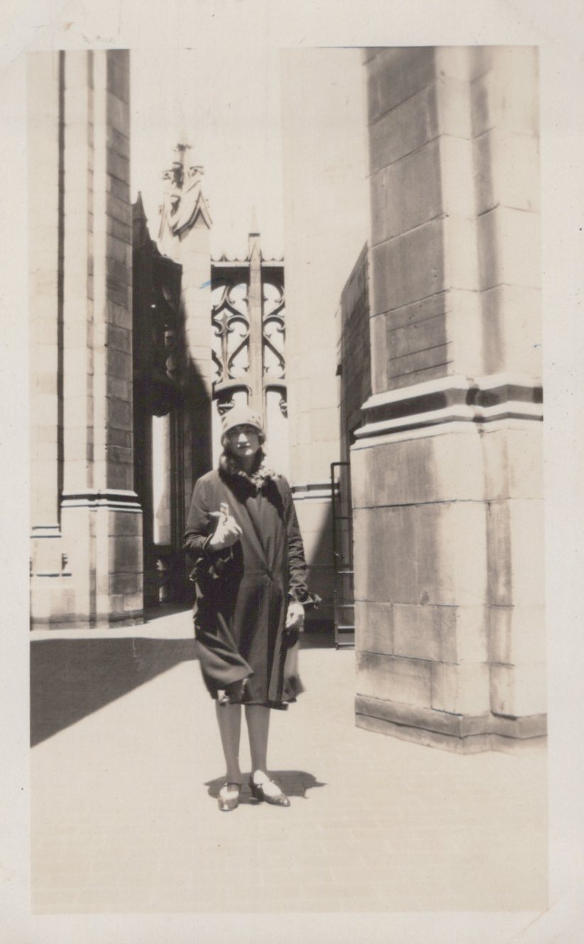 Chicago Antique 1927 Tribune Tower Maryeryple Vintage Original Rare Photo