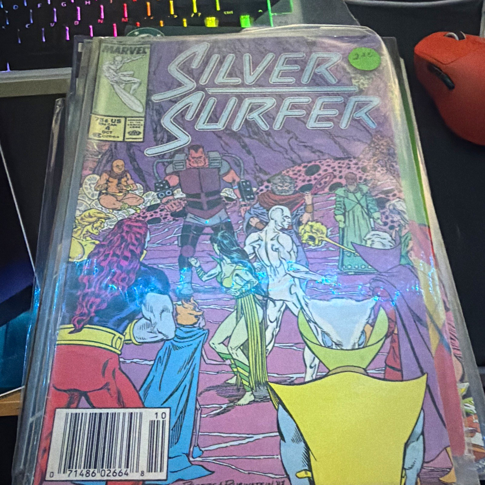 Marvel Silver Surfer #45 (1989) Stan Lee/Jim Starlin Ron Lim Single Issue
