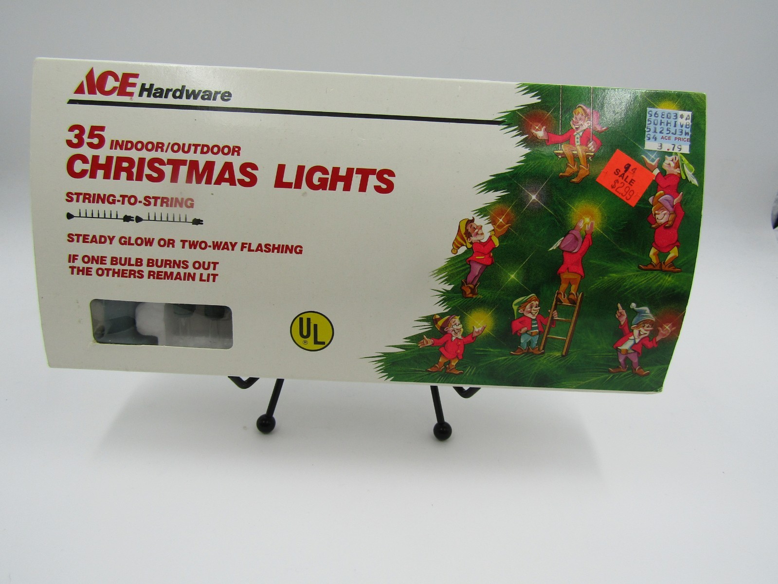 Vintage Ace Hardware Christmas Lights Indoor/Outdoor 35 Clear 96803 Vintage Ace Hardware Christmas Lights Indoor/Outdoor 35 Clear 96803