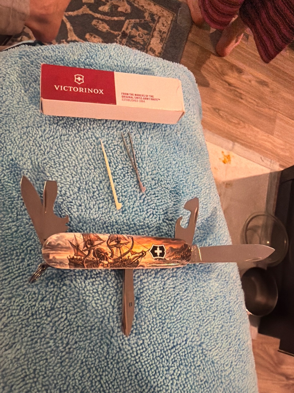 Victorinox SMKW Exclusive Kraken Ship Tinker SOLD OUT NEVER TO BE RELEASED AGAIN Victorinox SMKW Exclusive Kraken Ship Tinker SOLD OUT NEVER TO BE RELEASED AGAIN