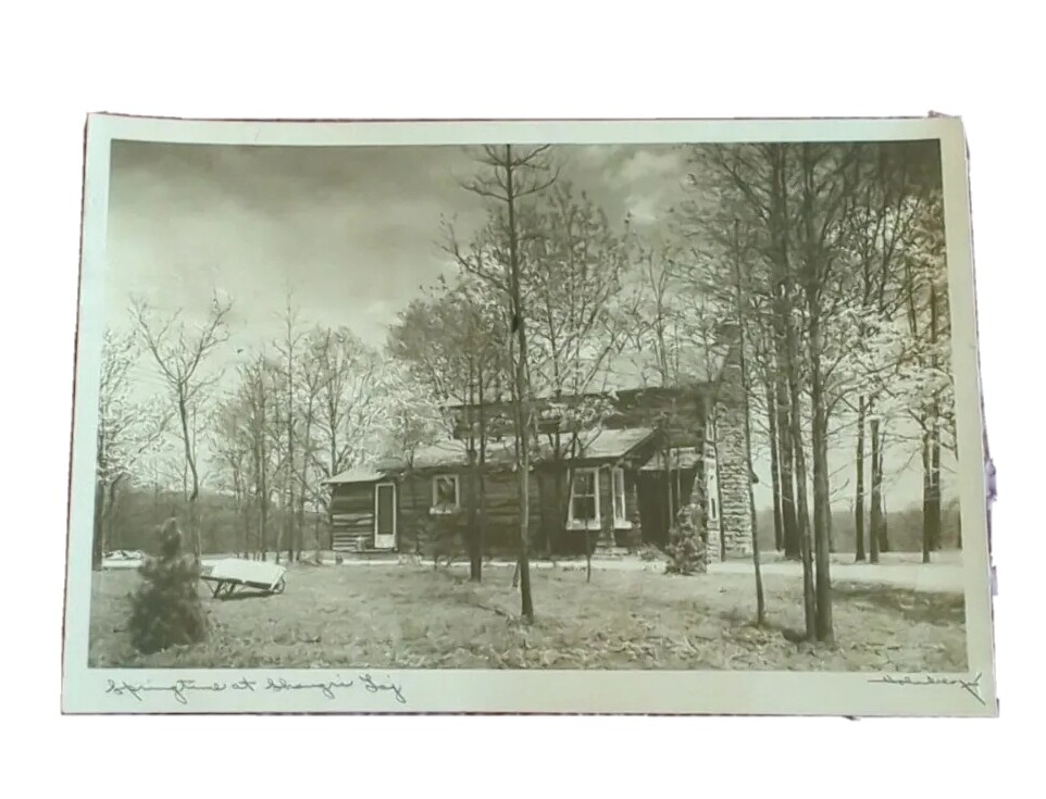 FRANK HOHENBERGER PHOTO BROWN COUNTY NASHVILLE SPRINGTIME AT SHANGHAI VTG Rare FRANK HOHENBERGER PHOTO BROWN COUNTY NASHVILLE SPRINGTIME AT SHANGHAI VTG Rare