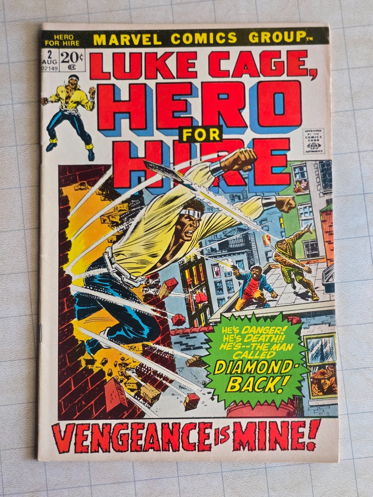 Luke Cage, Hero For Hire 2 Marvel Comics Luke Cage, Hero For Hire 2 Marvel Comics
