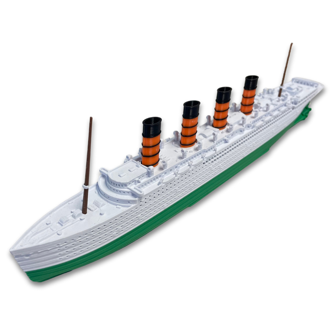 RMS Mauretania Model Ship 1 Ft Long By TitanicToyCo - Titanic Toys For Kids RMS Mauretania Model Ship 1 Ft Long By TitanicToyCo - Titanic Toys For Kids