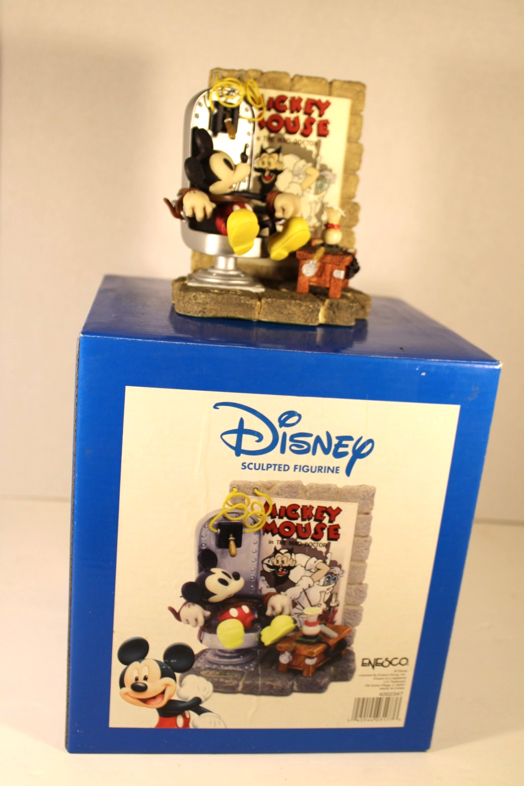 DISNEY SCULPTED FIGURINE MICKEY MOUSE IN THE MAD DOCTOR DISNEY SCULPTED FIGURINE MICKEY MOUSE IN THE MAD DOCTOR