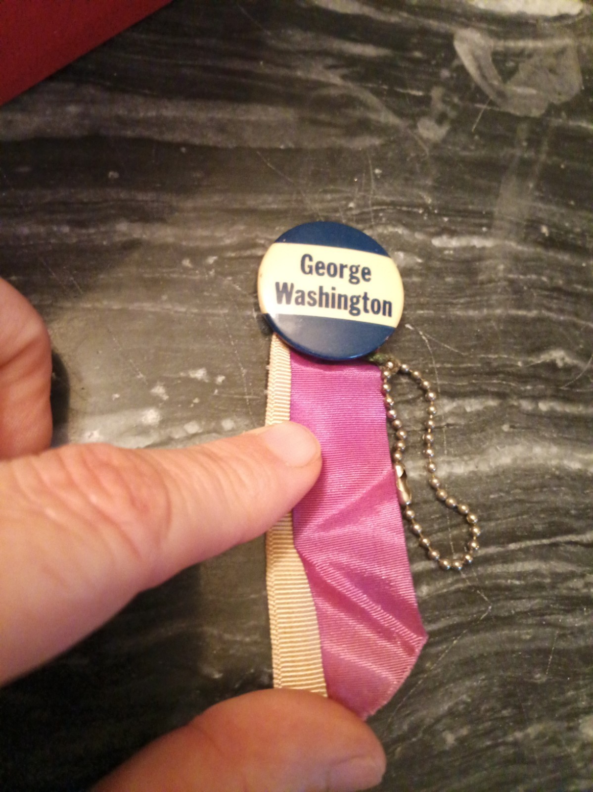 Vintage George Washington University College Pinback Pin Keychain Vintage George Washington University College Pinback Pin Keychain