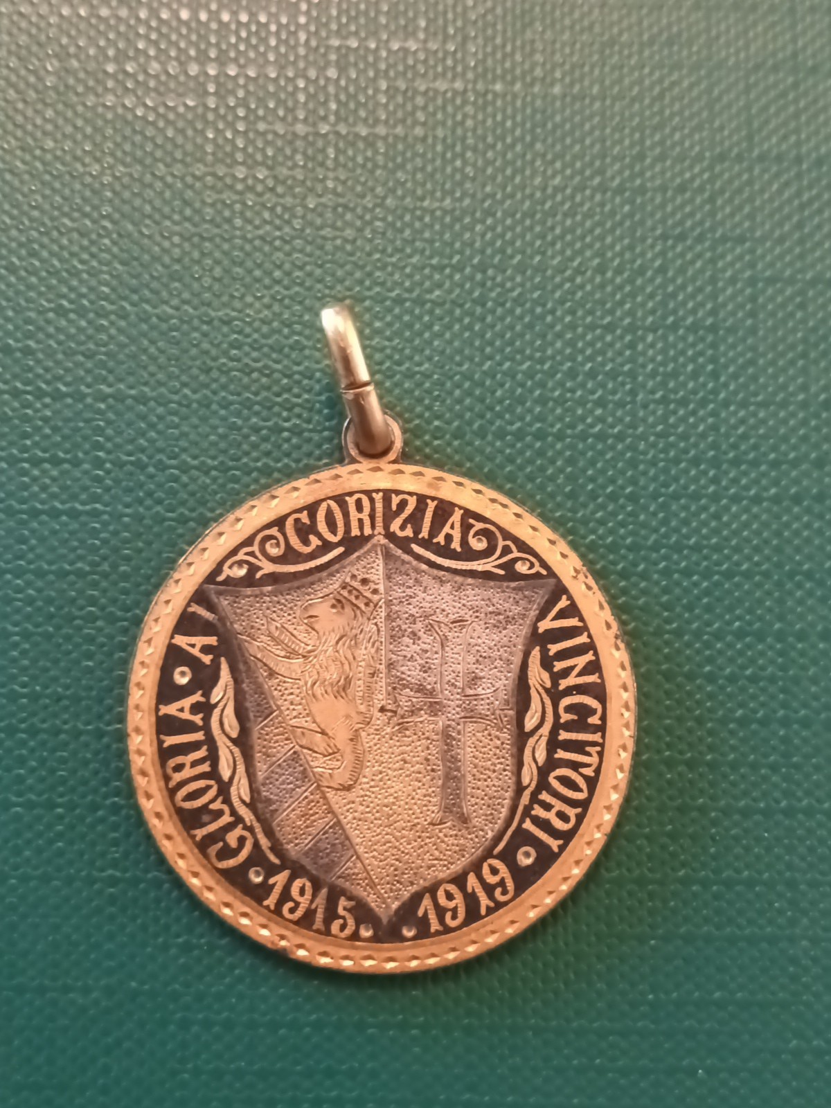 Gabriele D\'Annunzio River Rare Patriotic Medal Gorizia Arditi Squadron