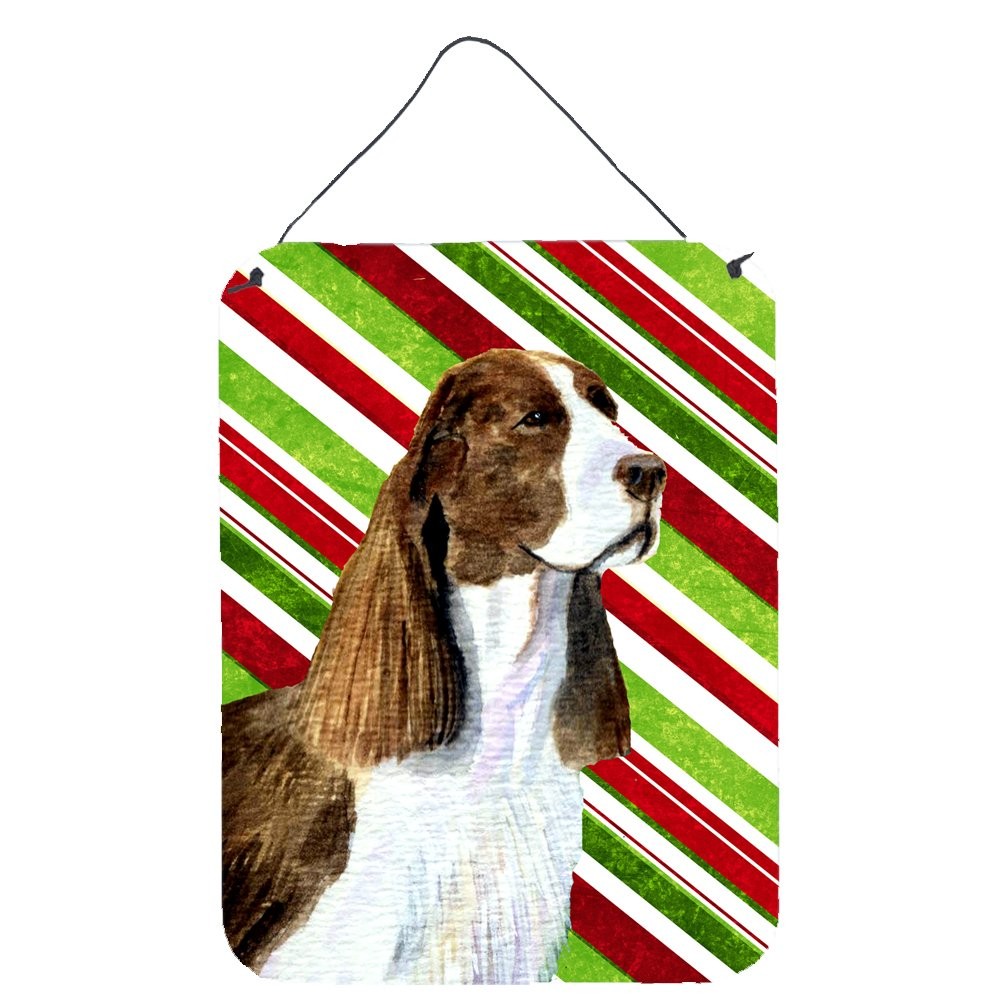 Caroline's Treasures SS4582DS1216 Springer Spaniel Candy Cane Holiday Christmas