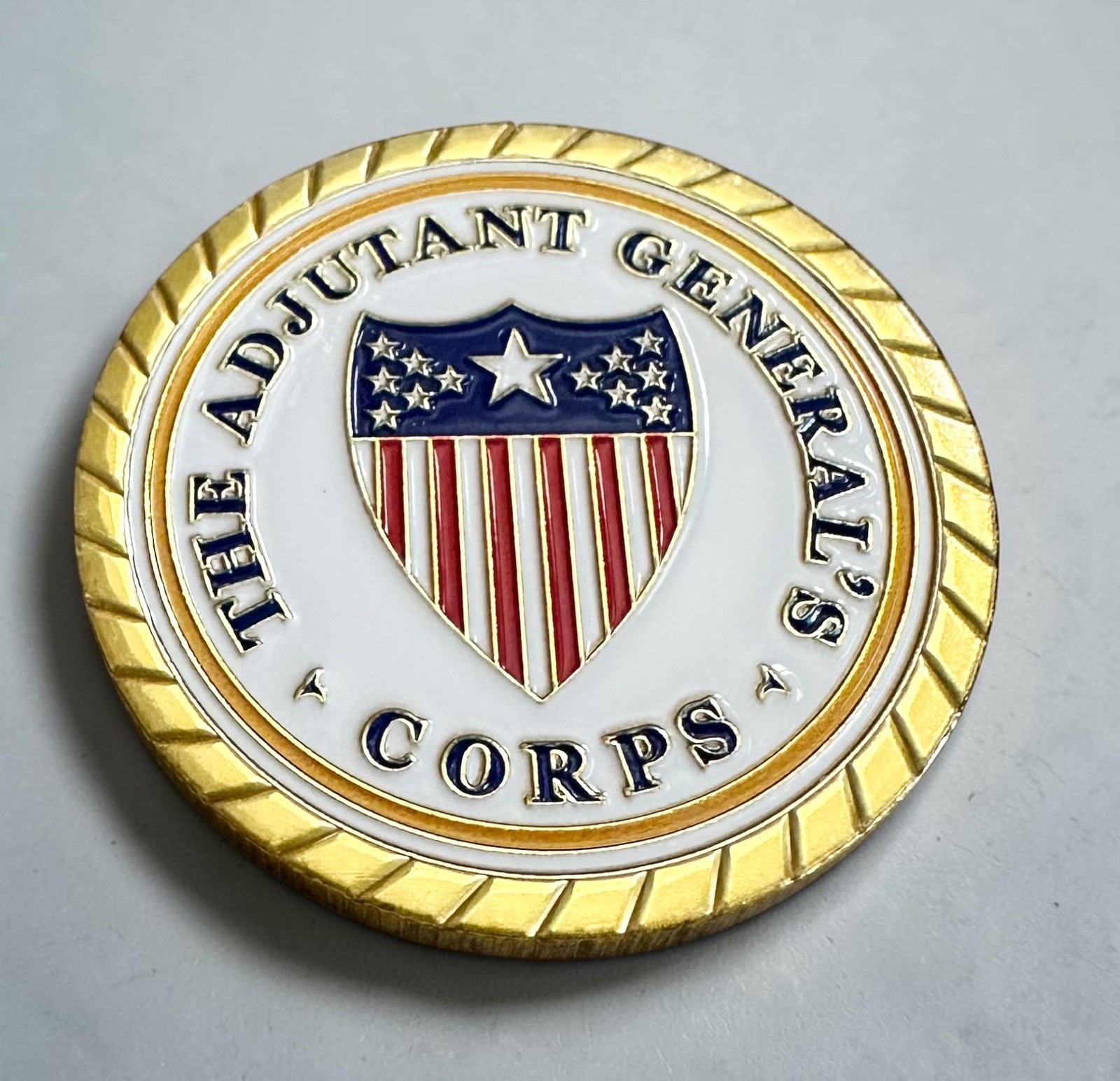 U.S. ARMY THE ADJUTANT GENERAL CORPS CHALLENGE COIN ·FAST SHIPPING· ·IN STOCK· U.S. ARMY THE ADJUTANT GENERAL CORPS CHALLENGE COIN ·FAST SHIPPING· ·IN STOCK·