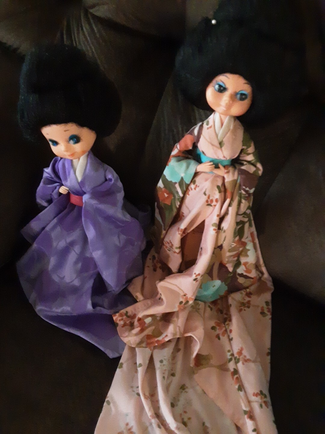 Very Rare Geisha Dolls  Collection Set Vintage 13 & 16 Inches 
