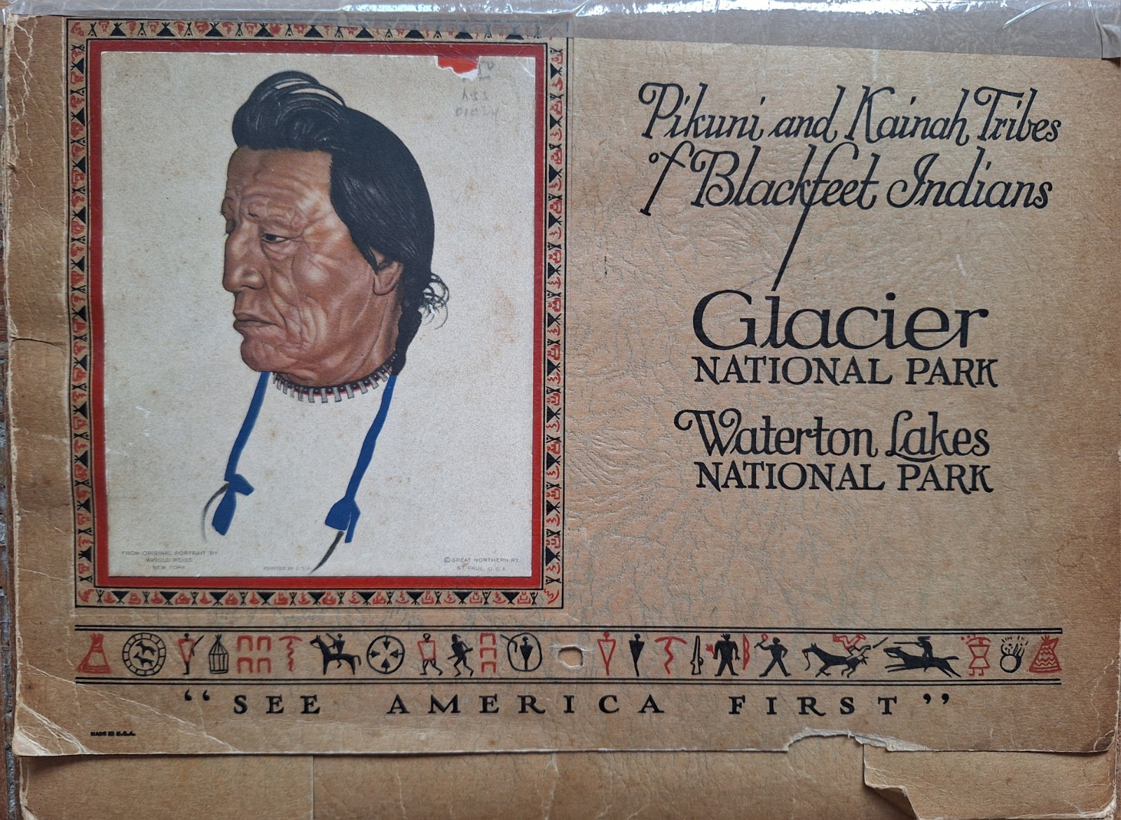 Pikuni and Kainah Tribes of Blackfeet Indians Winold Reiss 1931 11 PRINTS Pikuni and Kainah Tribes of Blackfeet Indians Winold Reiss 1931 11 PRINTS