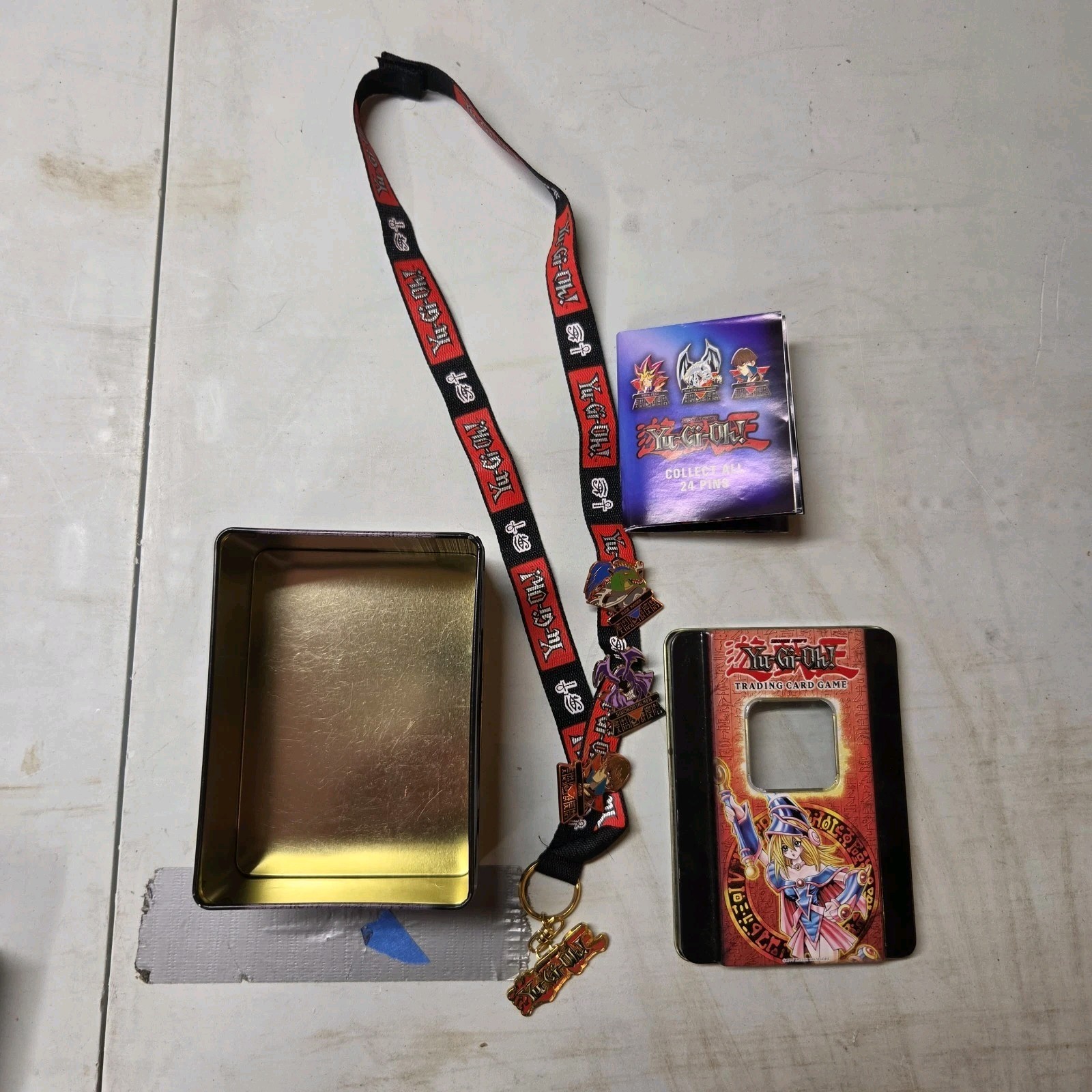 2003 Upper Deck Collector Pin Lot Yu-GI-Oh - W/ First Edition Kaiba And Lanyard 2003 Upper Deck Collector Pin Lot Yu-GI-Oh - W/ First Edition Kaiba And Lanyard