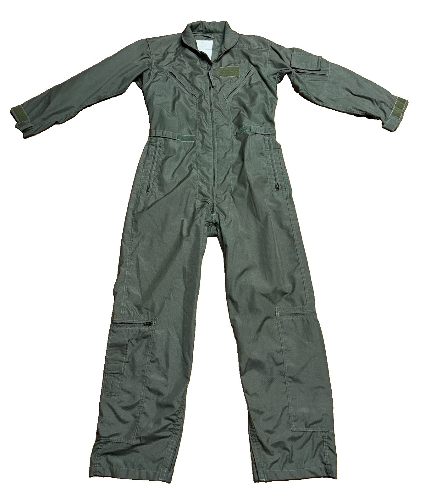 NWOT VTG US MILITARY ISSUE GREEN PILOTS FLIGHT SUIT, COVERALLS CWU-27/P, 42L FR NWOT VTG US MILITARY ISSUE GREEN PILOTS FLIGHT SUIT, COVERALLS CWU-27/P, 42L FR
